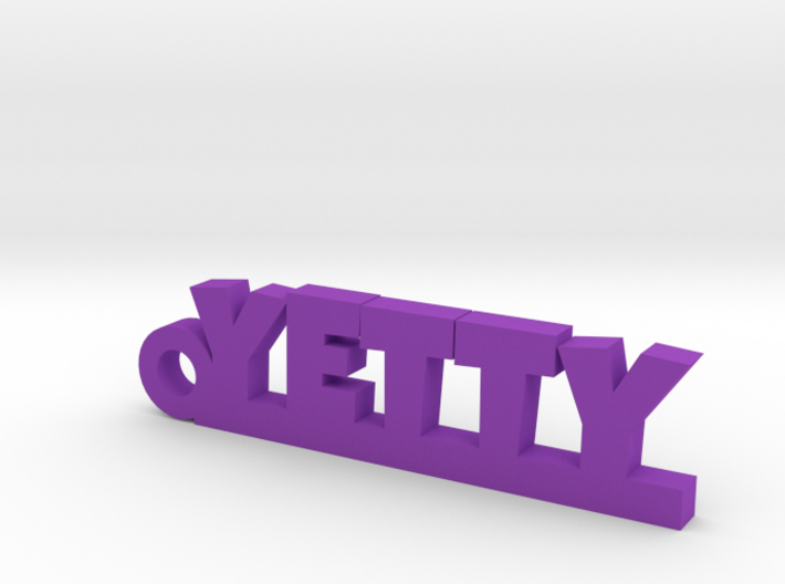 YETTY Keychain Lucky 3d printed