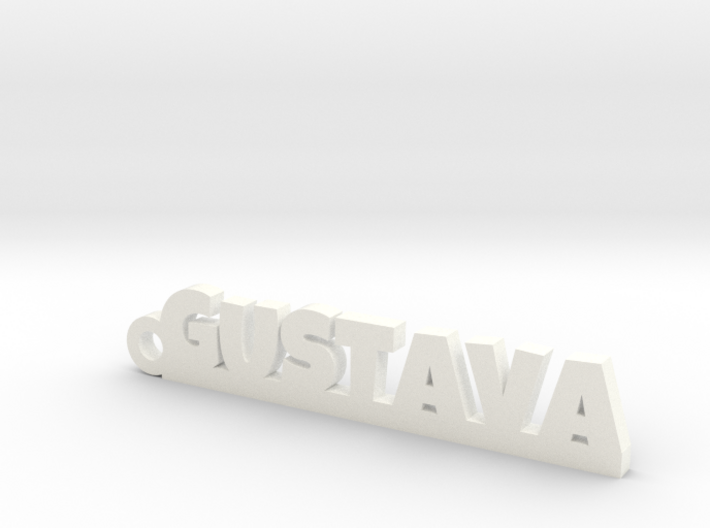 GUSTAVA Keychain Lucky 3d printed