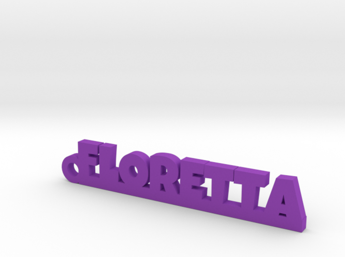 FLORETTA Keychain Lucky 3d printed