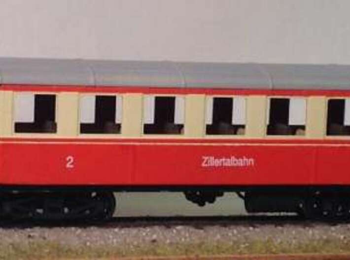 ZB (H0e) - ex-Payerbach Personenwagen B4i 35-38 3d printed