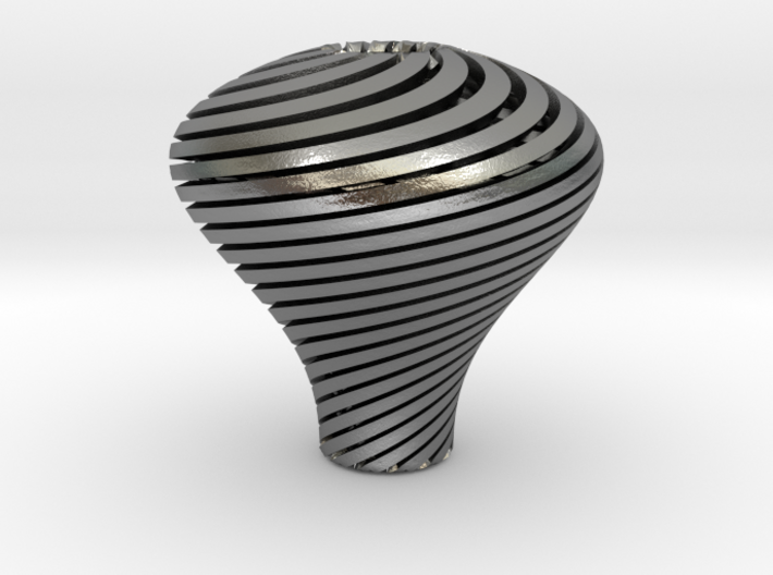 Pear Twisted Knob 3 1 3d printed