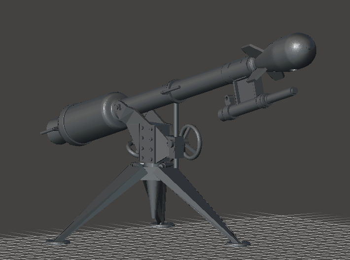 &quot;Davy Crockett&quot; Atomic Weapon (+ XM-29 Launcher)! 3d printed