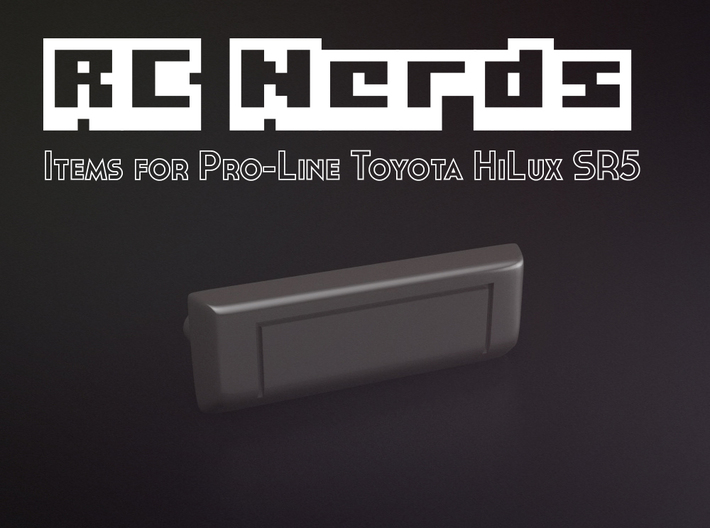 RCN012 Door handles for Pro-Line Toyota SR5 3d printed