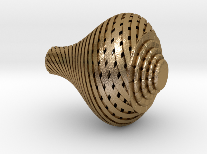 Pear Twisted Knob 3d printed