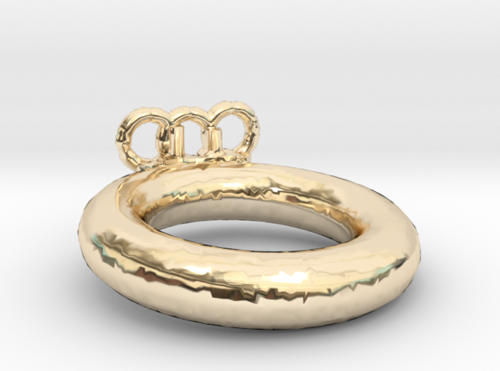 Olympic Ring Size 6 3d printed