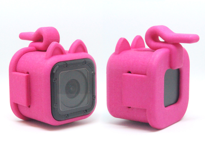 Kitty Cam - Gopro Mount for Pets 3d printed Fits any Gopro Session 4 and 5