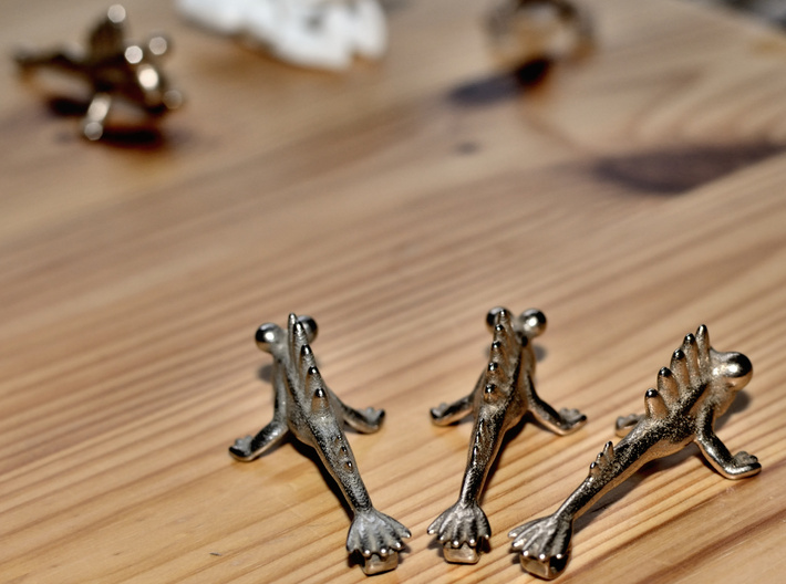 The mudskipper pendant (with variants) 3d printed 