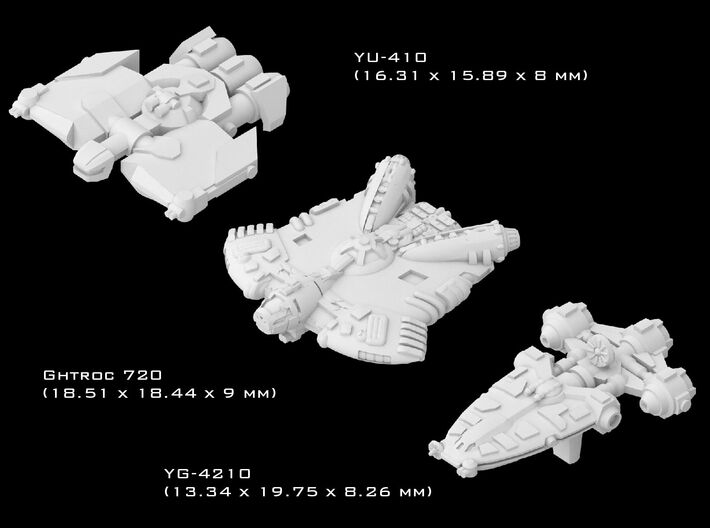 (Armada) Transports Set X 3d printed