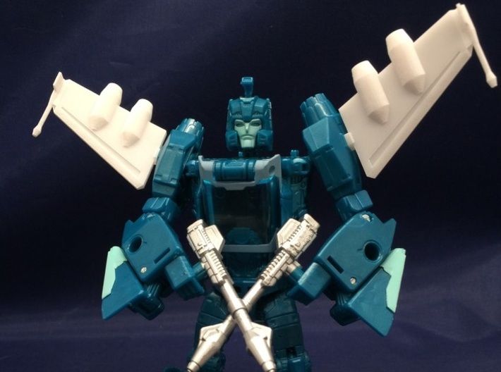 Blurr Wings With Jets 3d printed 