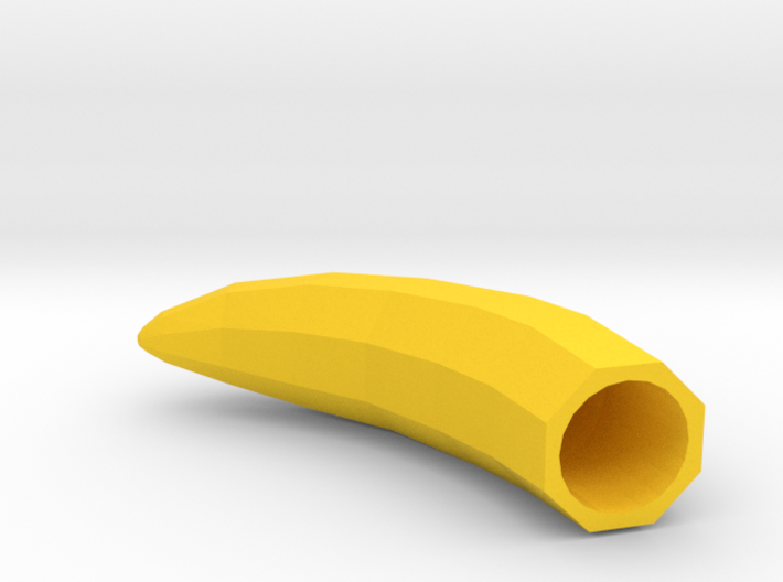 Banana With Compartment 3d printed