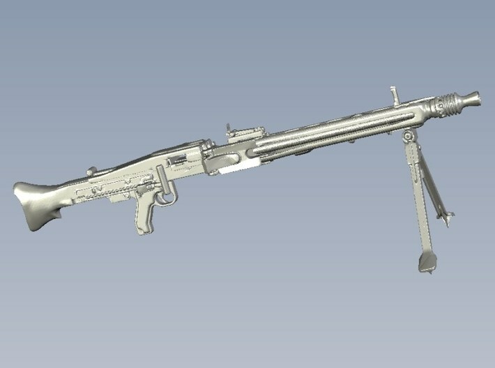 1/10 scale WWII Wehrmacht MG-42 machineguns x 2 3d printed 