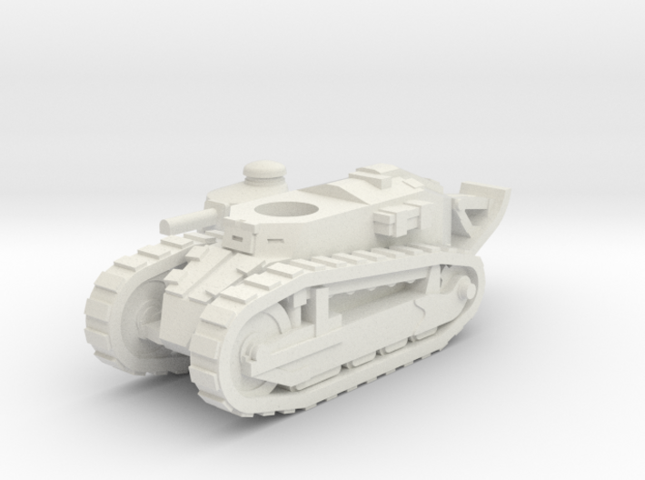 Renault FT tank (French) 1/87 3d printed