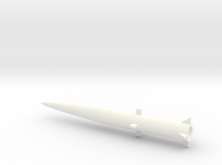 1/160 Scale MGM34 Pershing 1 Missile 3d printed