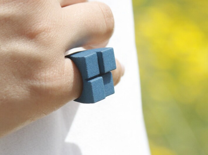 MizNK Ring NO.9 3DPrinting Jewelry Inspired by Bri 3d printed 