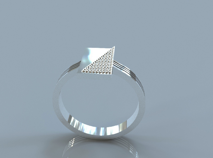 Fashion ring 3d printed 