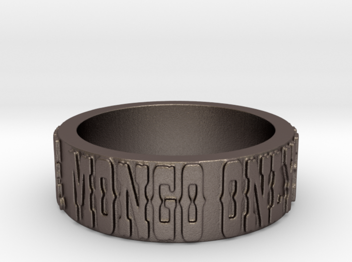 Mongo Quote Ring Size 12 3d printed