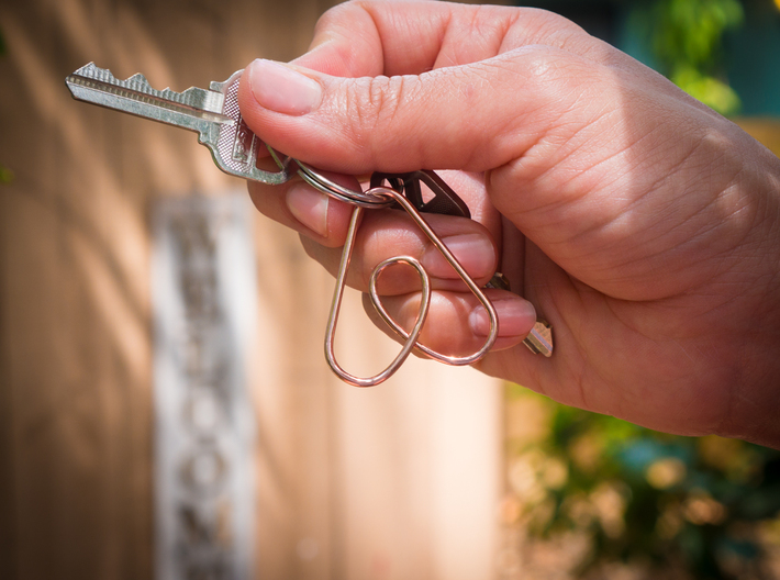Airbnb Keychain 3d printed Make your guests feel like they belong with this Airbnb keychain
