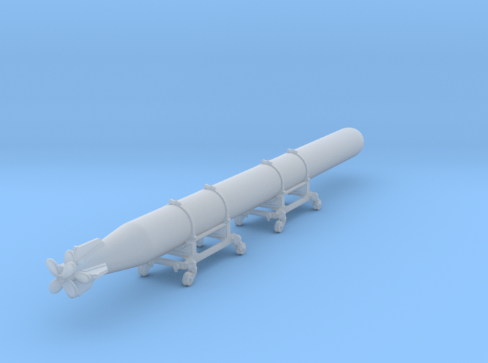 1/144 IJN Type 93 Long Lance Torpedo 3d printed 
