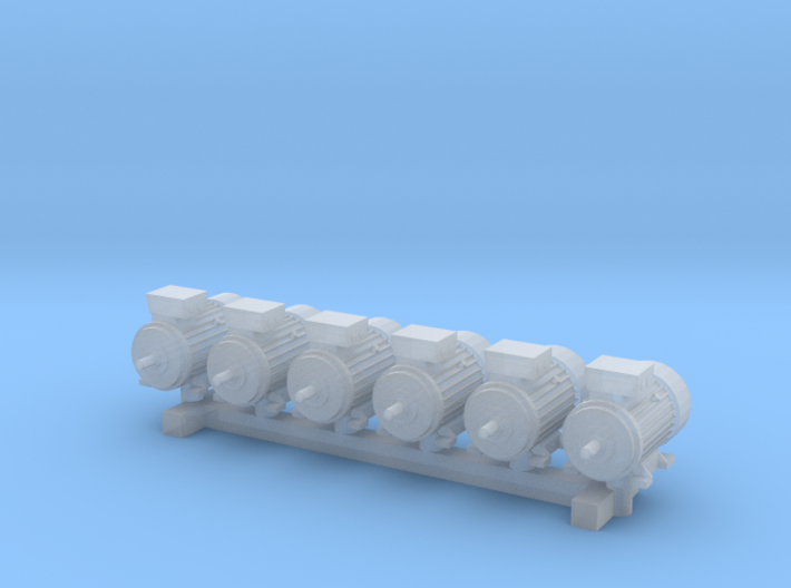 Electric Motor Size 1 (6pc) 3d printed