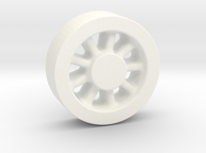Wheel Casting Pattern, Climax A 1:20.3 Scale 3d printed