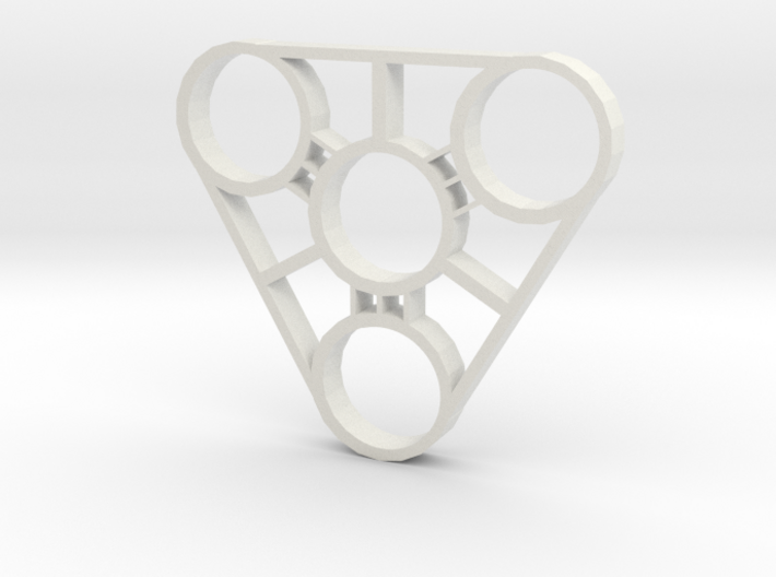Tri-Fidget Spinner - Works with 608ZZ bearings! 3d printed