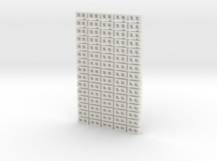 Cinder Block Loose 75 Pack 1-64 Scale 3d printed