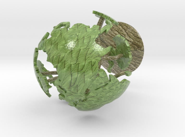 Tree Globe Desk Art 3d printed