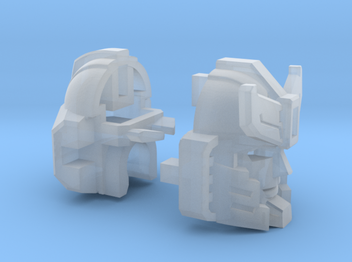 Silverblue Deamon's Head Combiner Version 3d printed