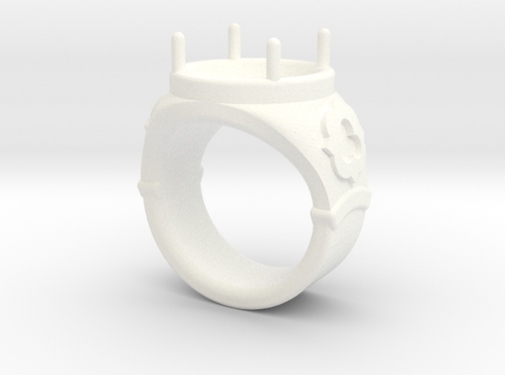 Ring Trefoil 3d printed