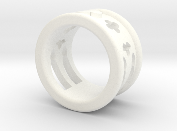 Cathedral Ring 3d printed