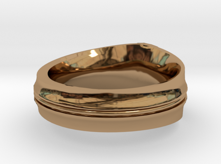 MAPS Signet Ring 3d printed