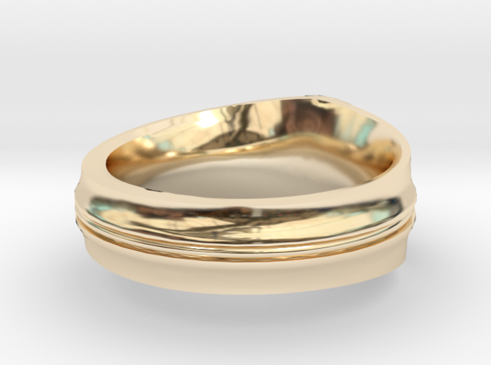 MAPS Signet Ring 3d printed