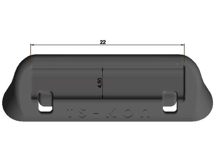 SUUNTO T6 X6HR X6 S6 Adapter gerade 22mm 3d printed 