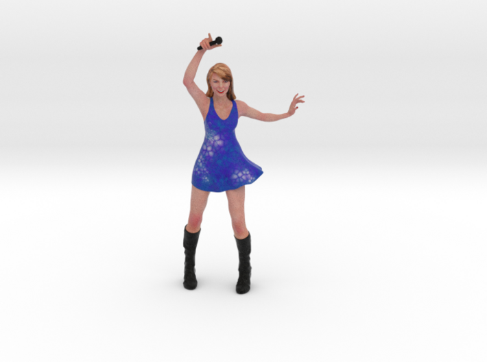 Taylor Swift 3D Model ready for 3d print 3d printed