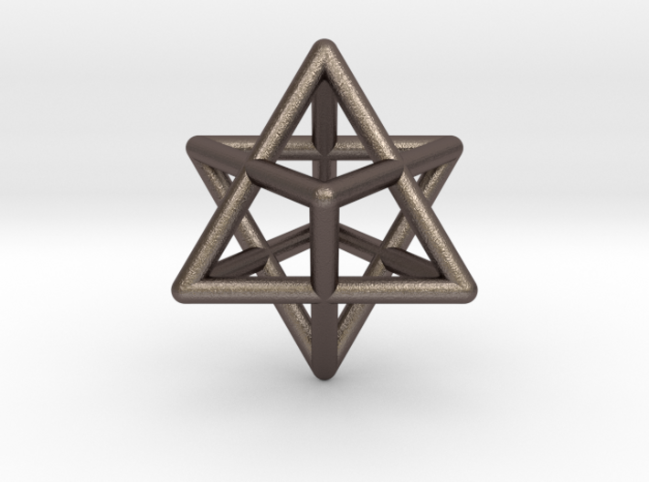 Merkaba Star Tetrahedron Pendant 3d printed