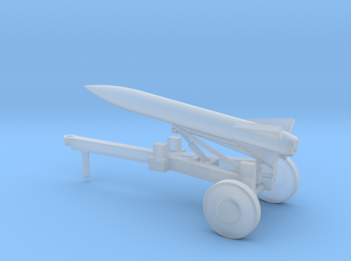 1/87 Scale Launce Missile Launcher Trailer 3d printed