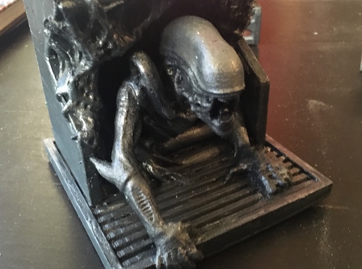 Alien Sculpture 3d printed 