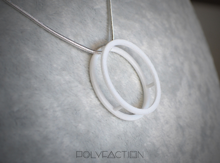 Wire ::: Circle Pendant ::: v.01 3d printed 