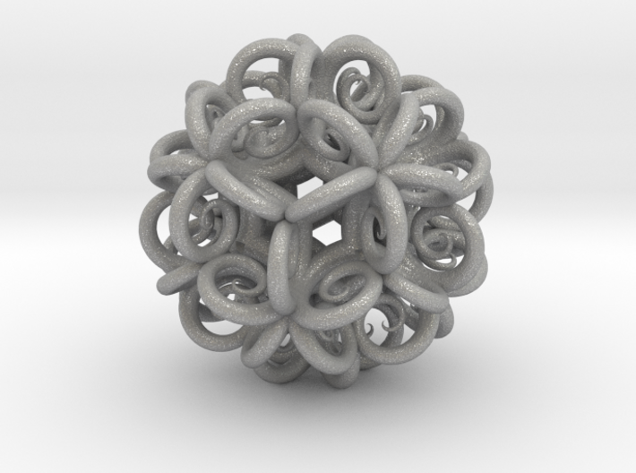 Spiral Fractal Clew 3d printed