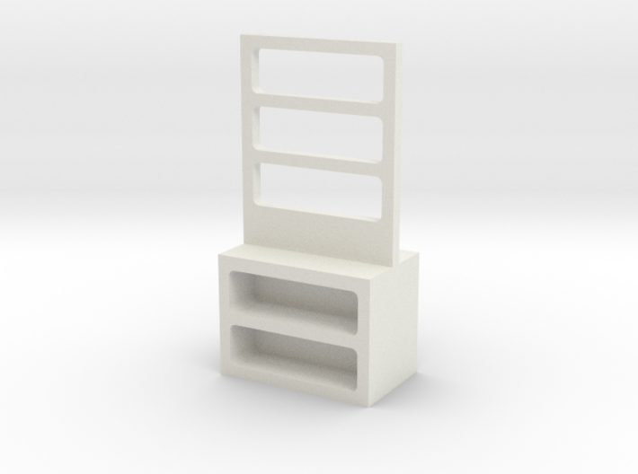 Furniture, Shelf, Storage Rack (Space: 1999), 1/30 3d printed