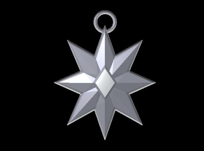 Star Pendant 3d printed Description