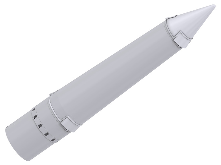 Astrobee1500-nose cone for ST-20 tube 3d printed