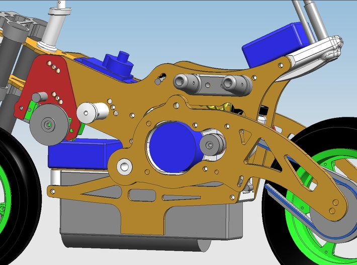 BP-8 Scratch bar brackets 3d printed Add a caption...