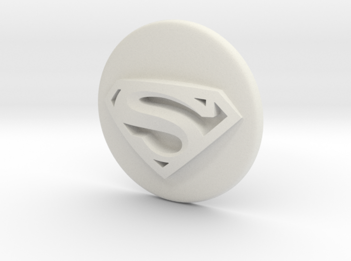 SMALL SUPERMAN ORNAMENT 3d printed