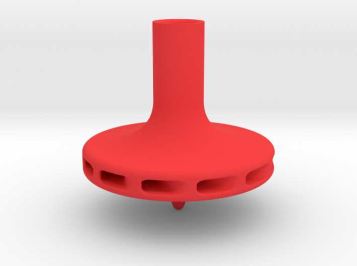 Straw Turbo Spinning Top 3d printed
