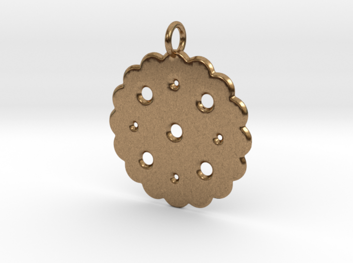 Cute Cookie Pendant Charm 3d printed