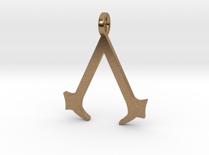 Assassin's Creed Keychain 3d printed
