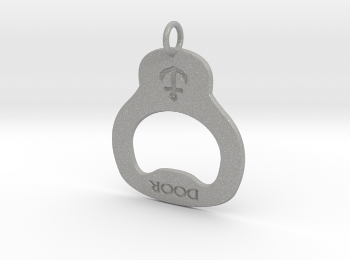 Door County Bottle Opener Pendant 3d printed