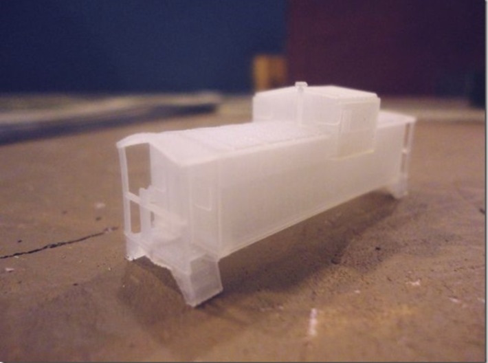 Caboose - Riding Platform - Zscale 3d printed