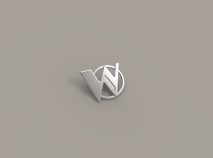 Wasabassco Logo Pin 3d printed